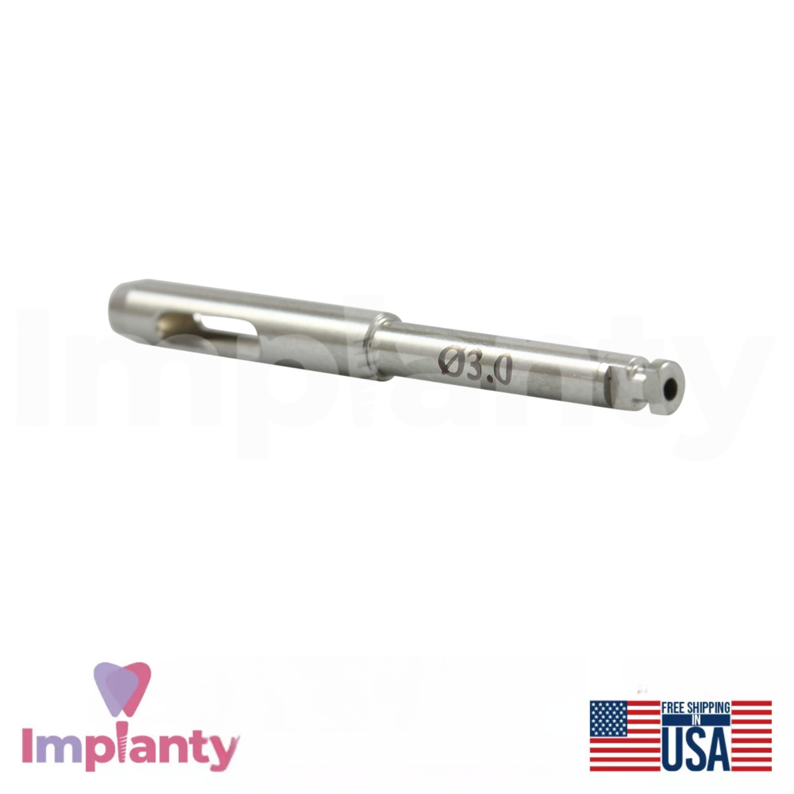 4x Dental Tissue Punch Drills Stainless Steel Soft Tissue Removal Dentistry Tool