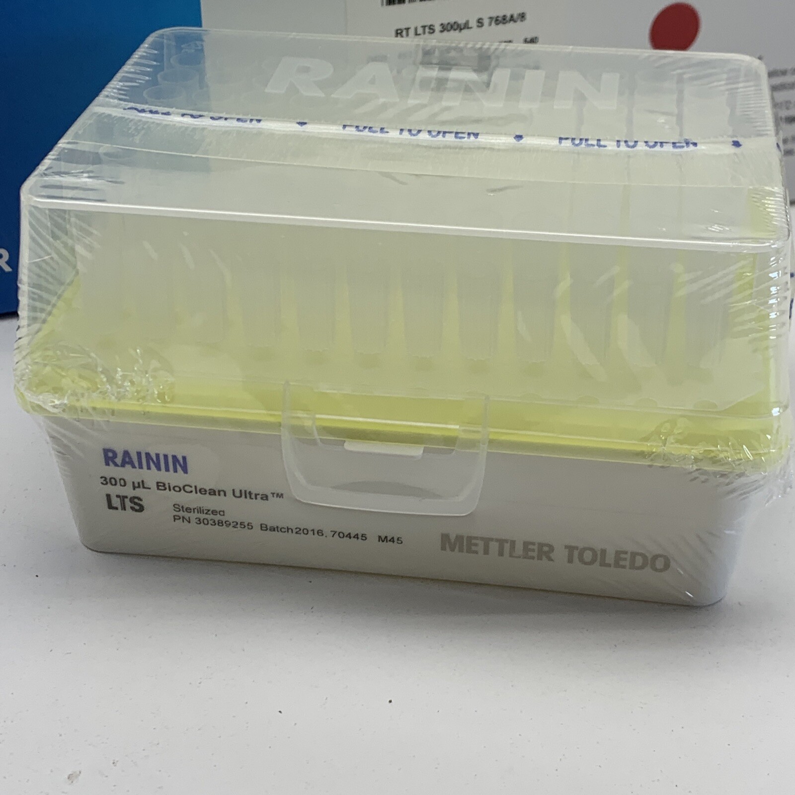 (768) Mettler Toledo 30389255 Sterile Pipette Tips 300uL for LTS LiteTouch