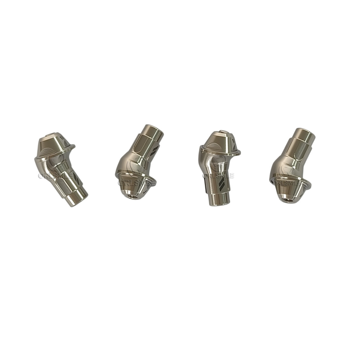 5 pcs 17 degree Multi unit Angled abutment fit to Straumann ITI platform RC/NC