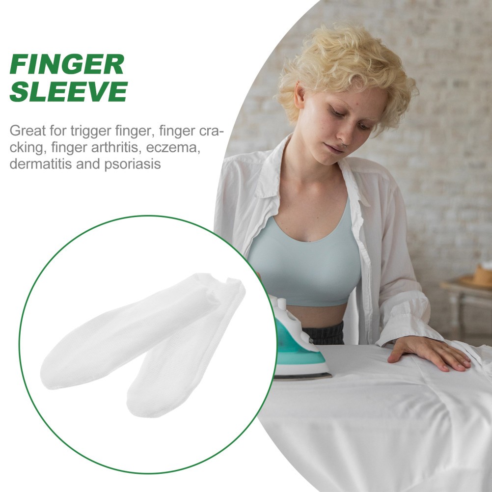 150 Pcs Finger Sleeves Protectors Breathable Cots Waterproof Cover