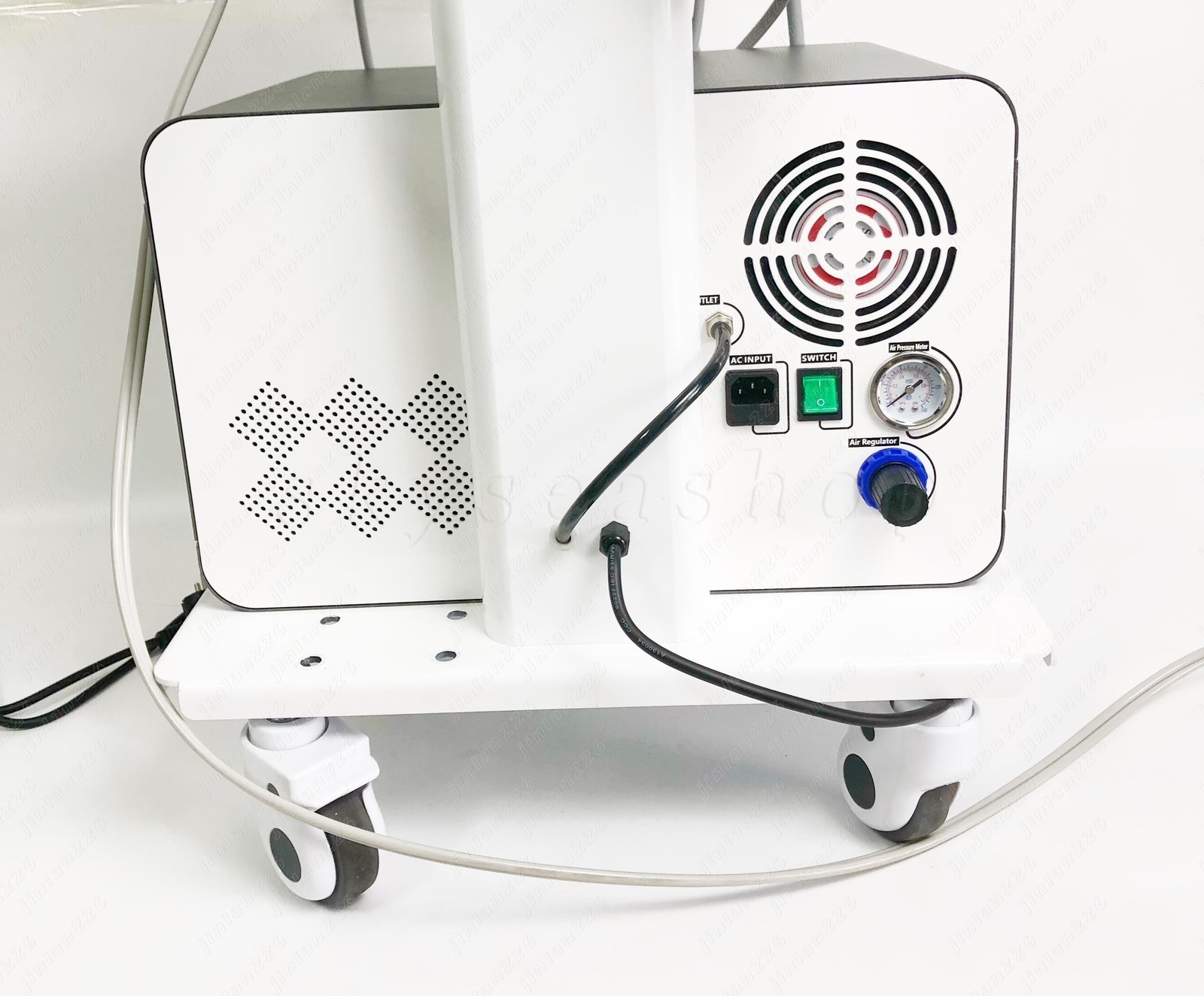 Pets Animal Dental Operation Trolley Dental Mobile Cart Teeth Treatment Machine