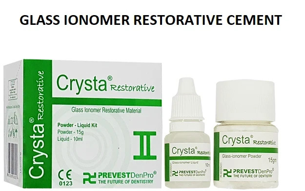 CRYSTA 2 Fine Particle Superior GIC Restorative Material PL Set