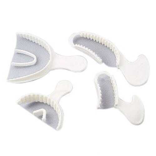 MARK3 Full Arch bite registration tray, 30/bx, Disposable rigid plastic frame