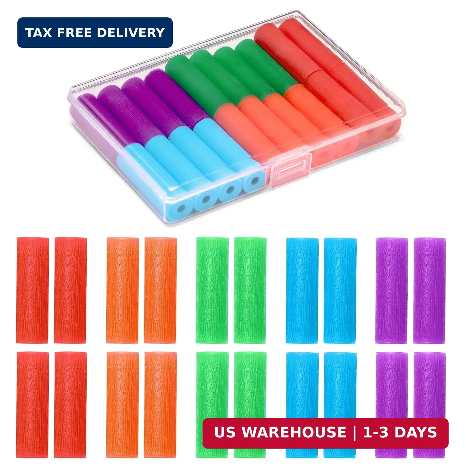 20 Pack Aligner Chew for Invisalign,Soft Silicone Aligner Trays Seaters, Orthodo