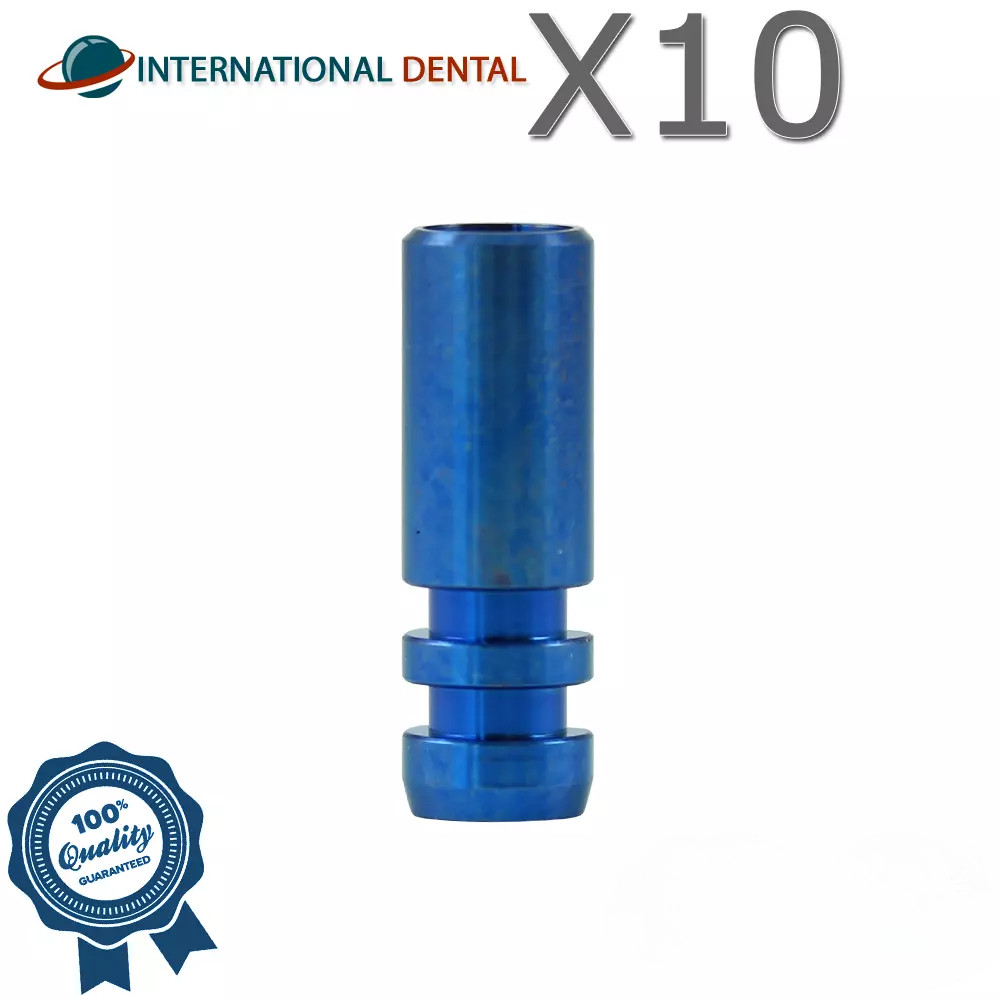 10 Dental Lab Fixture Titanium Ø3.3mm Analog Compatible With Megagen Anyridge