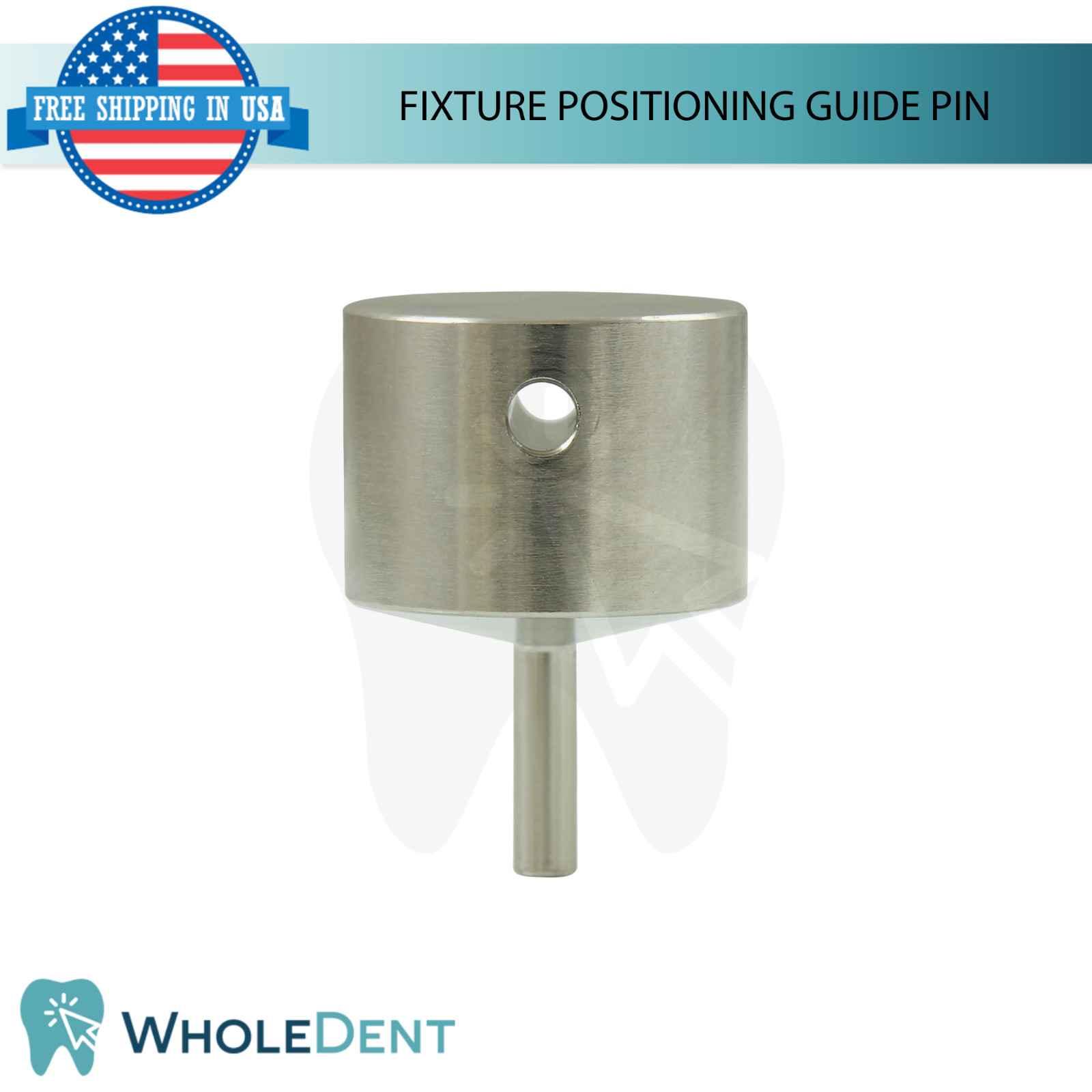 Titanium Fixture Positioning Guide Pin Universal 17mm Accurate Mark Dental