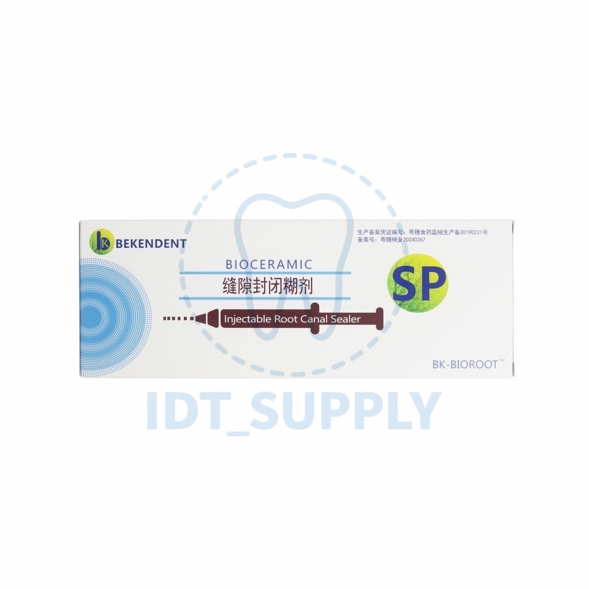 Beikang SP Bioceramic Sealer Paste 1g Root Canal Filling Endo Material
