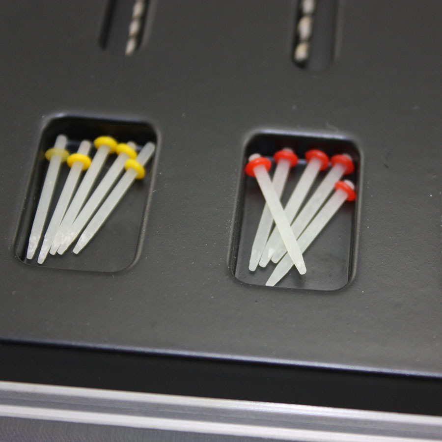 1 Box Dental Fiber Set 20 pcs Fiber Post & 4 Drills Dentist Product