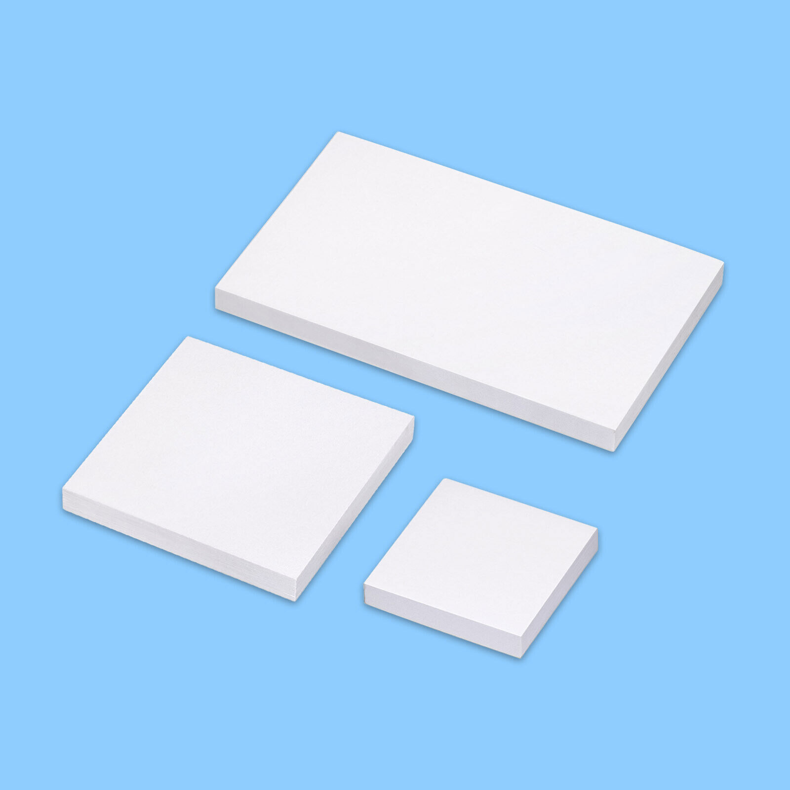3 Size Dental Disposable Mixing Pads Coated Paper S M L 2 Sides Poly Impression