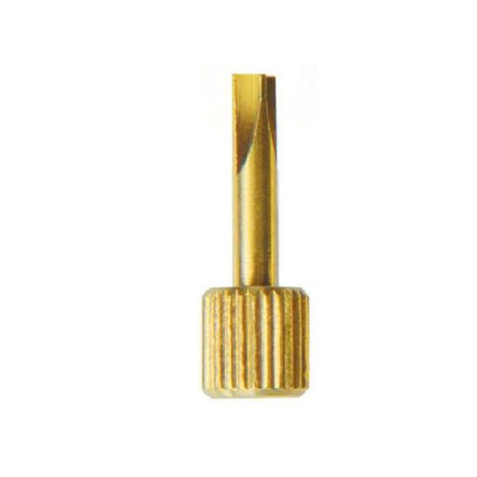 Dental Endodonthic Root Dentatus Gold Plated Screw Post Cross Hollow Key Driver