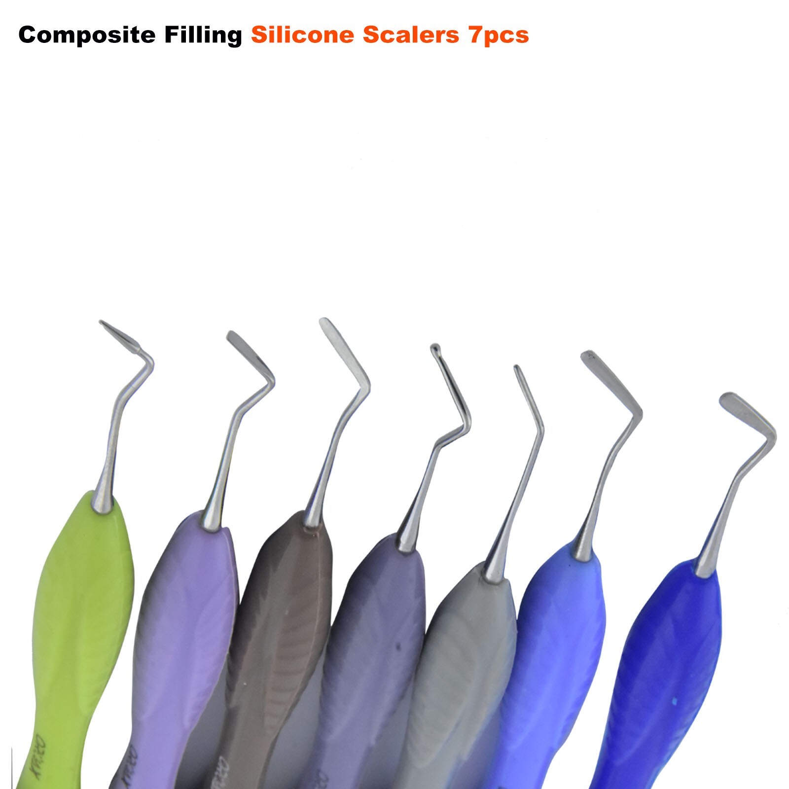 Instrumentos de relleno restauradores de composite dental Silicio periodontal
