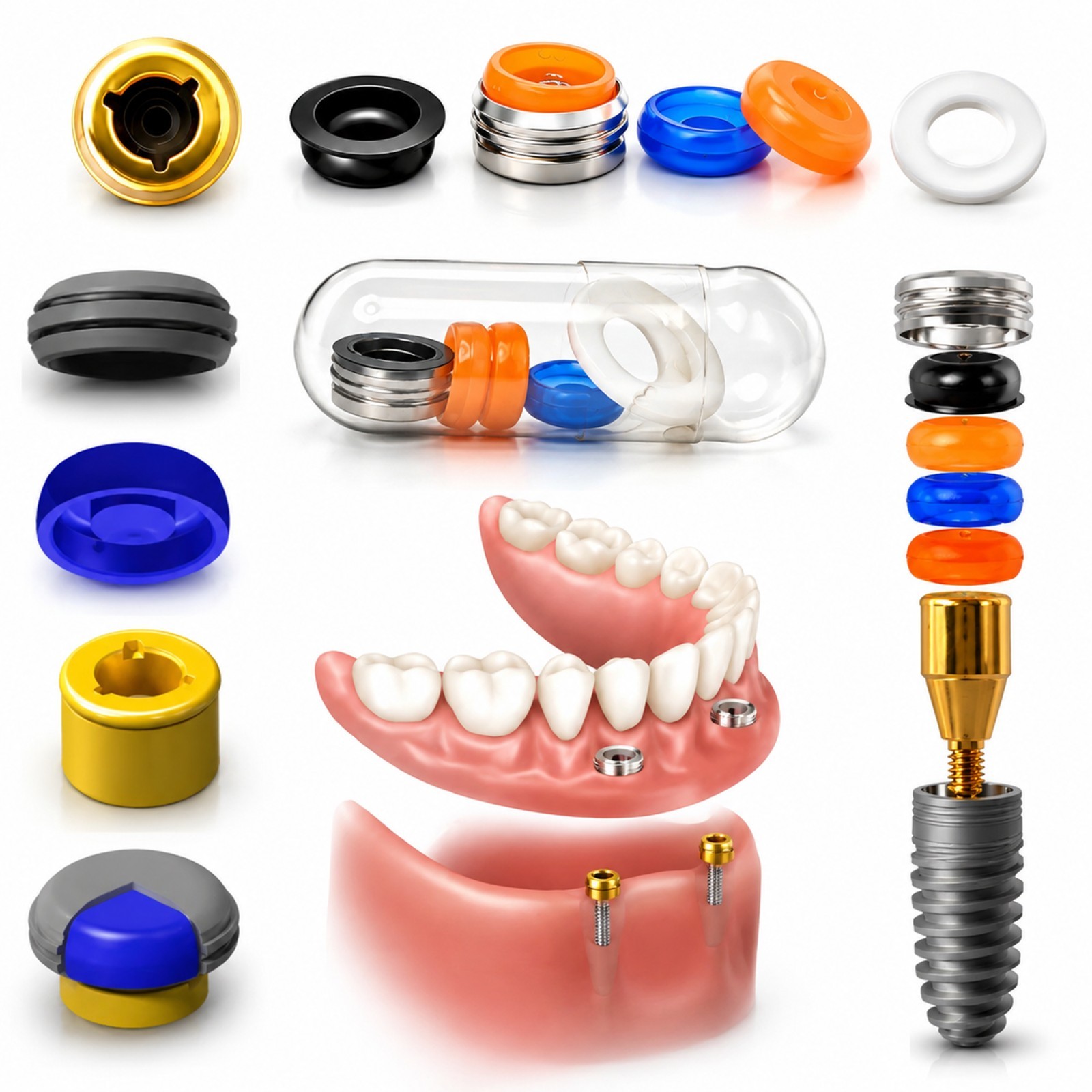 US Dental Locator Abutment Multiple Implant Hiosse/Nobel/Zimmer/BioHorizons/ITI