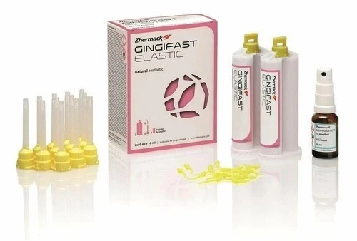 Gingifast Elastic Kit – Zhermack – Natural Aesthetic – 2 x 50 ml free shipping,,