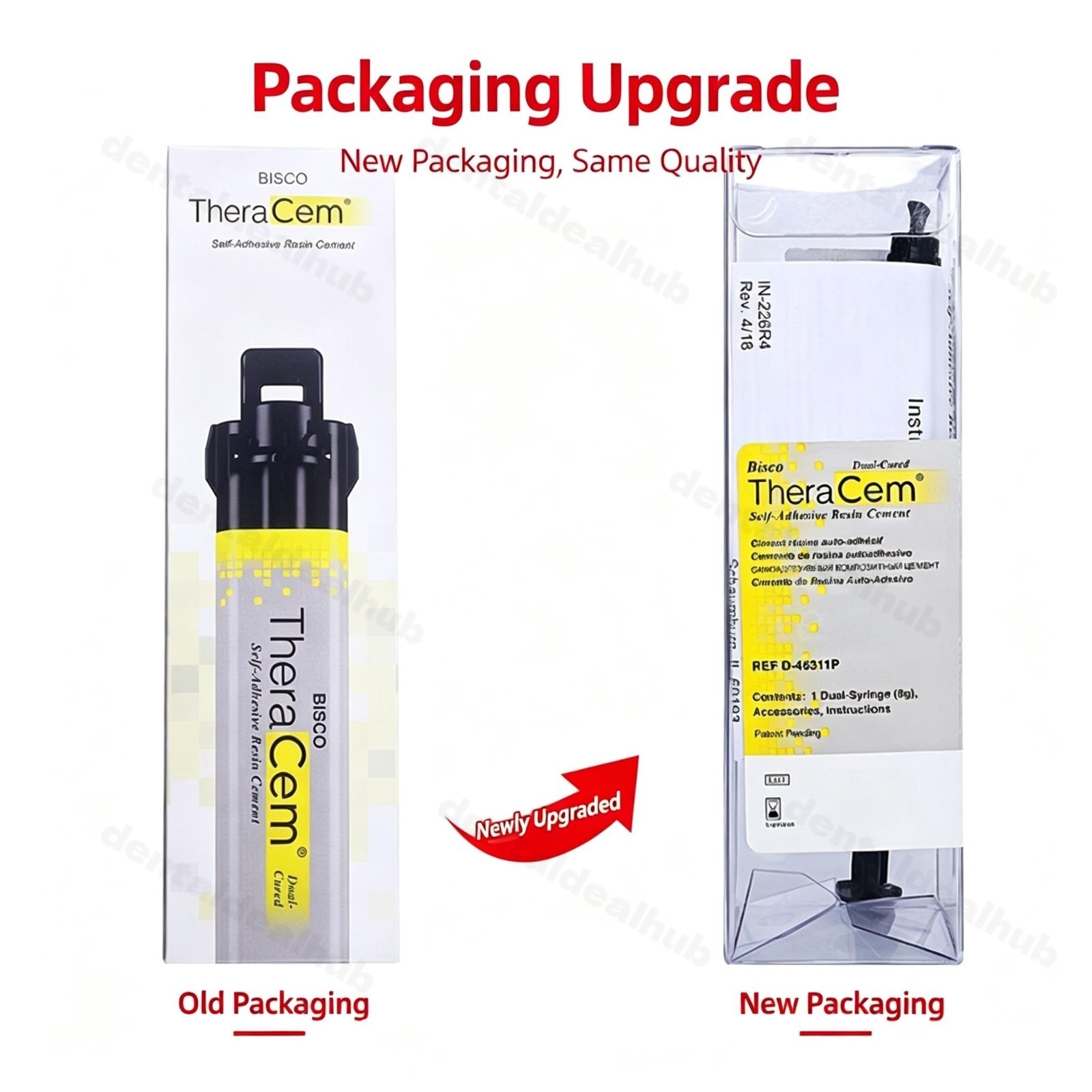 BISCO TheraCem Self-Adhesive Resin Cement 8g Dual-Cure Alkaline Dental Luting