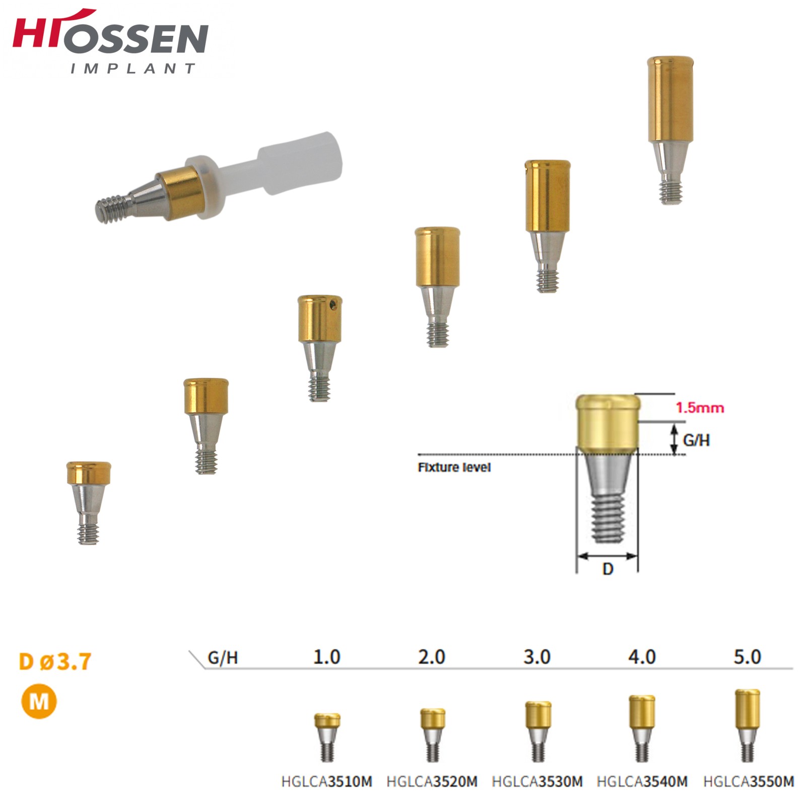 Zest Locator Abutment Cap Fits Hiossen /Zimmer/Nobel Internal Conical Connection