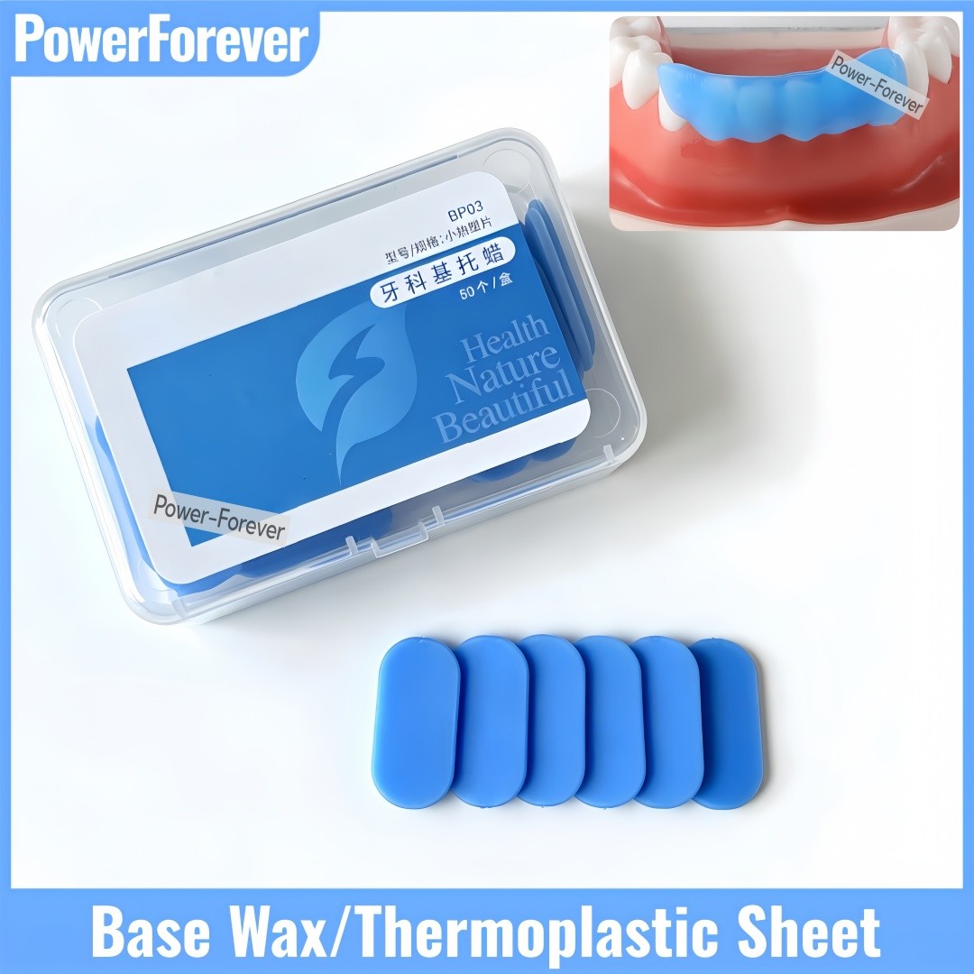 Dental Base Wax Impression Tray-Free Thermoplastic Sheet Temporary Crown Bridge