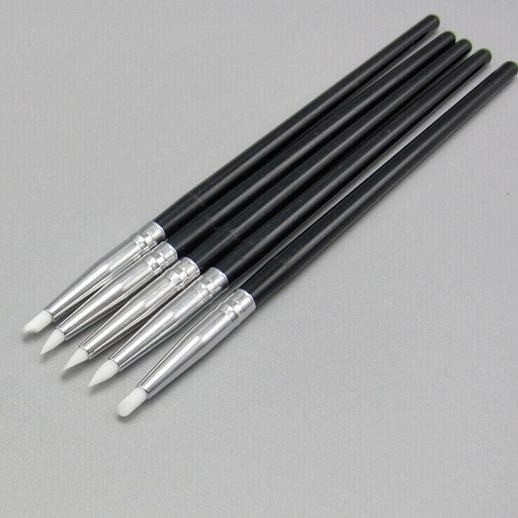Dental Composite Resin Veneer Cement Porcelain Brushes Silicone Brush Pen