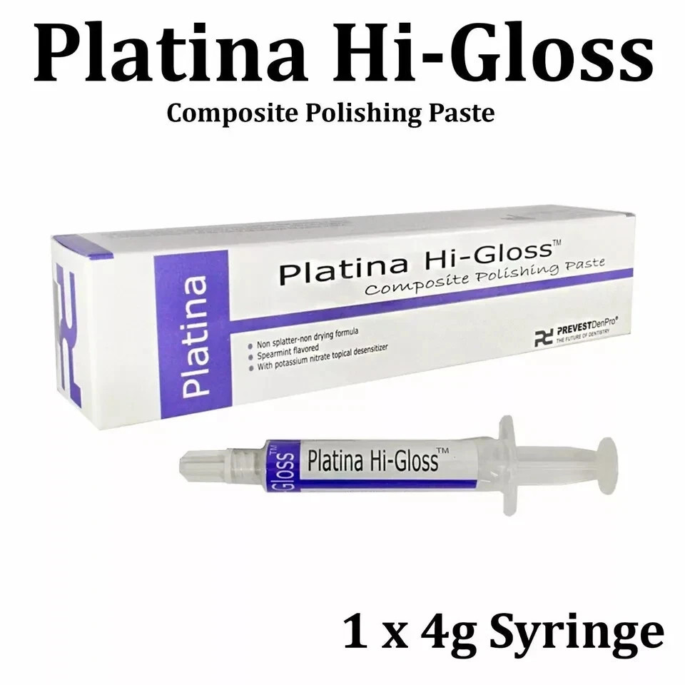 Dental Prevest Denpro Platina Hi Gloss Composite Polishing Paste 4 gm