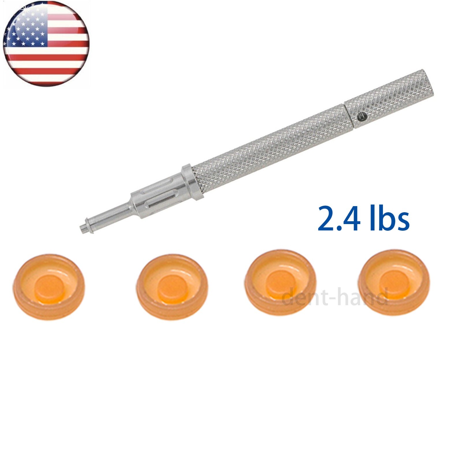 US Universal Dental 2.4 lbs Overdenture Retention Caps Implant Locator Core Tool