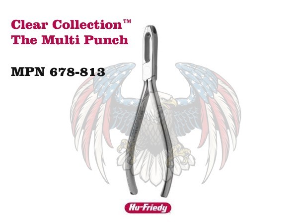 Lot of 5X Clear Collection The Multi Punch MPN 678-813