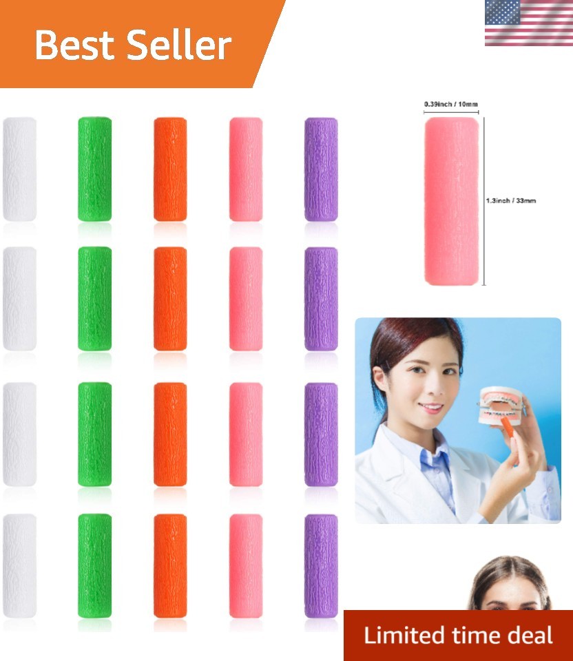 Comfortable 20-Count Aligners – Non-Slip Silicone Chompers for Orthodontic Use
