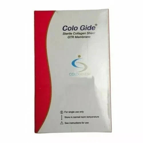 10 X COLO GIDE STERILE COLLAGEN SHEET GTR MEMBRANE 10 x 15mm FREESHIP. –M–