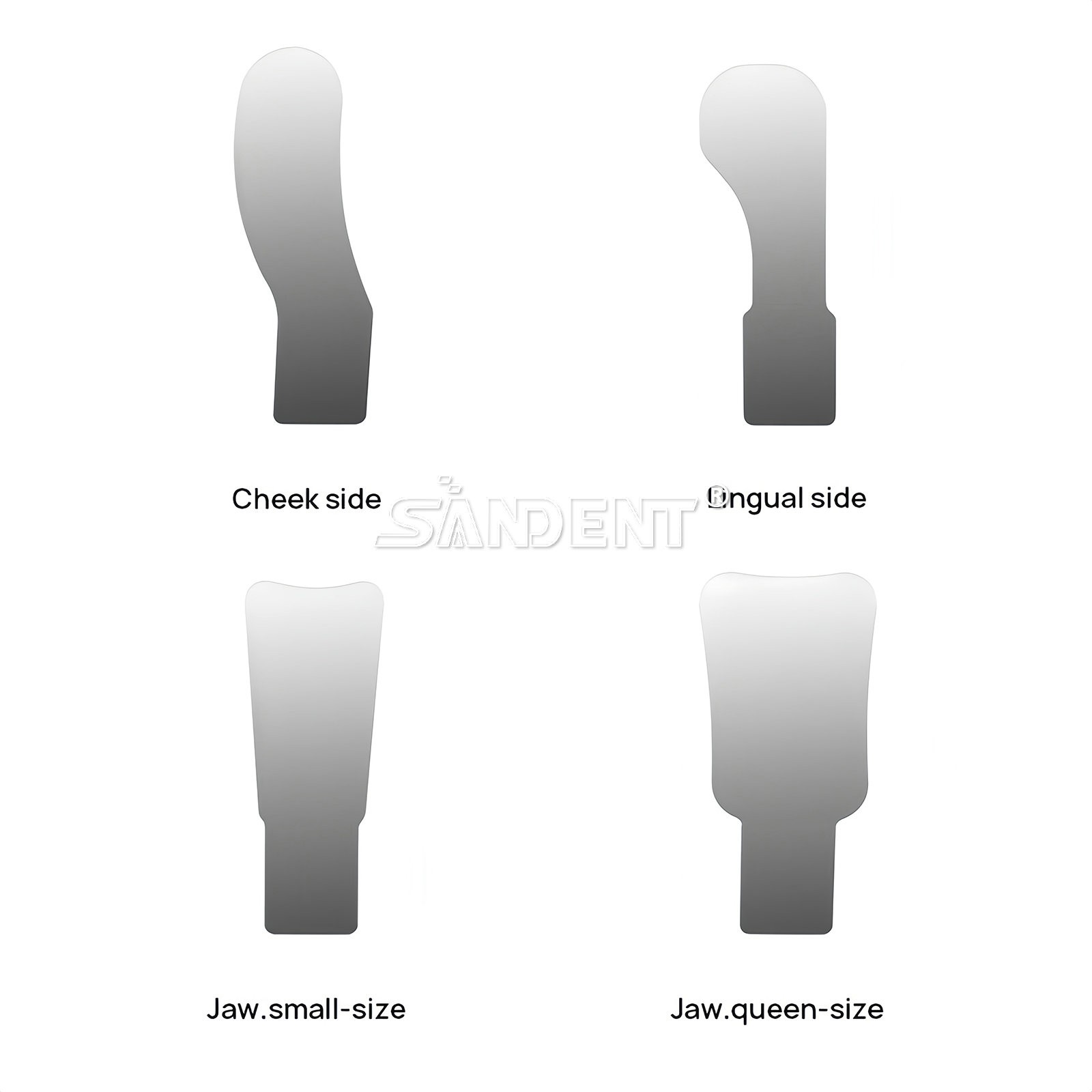 Dental Orthodontic LED Automatic Anti-fog Mirrors for Oral Photography Reflector