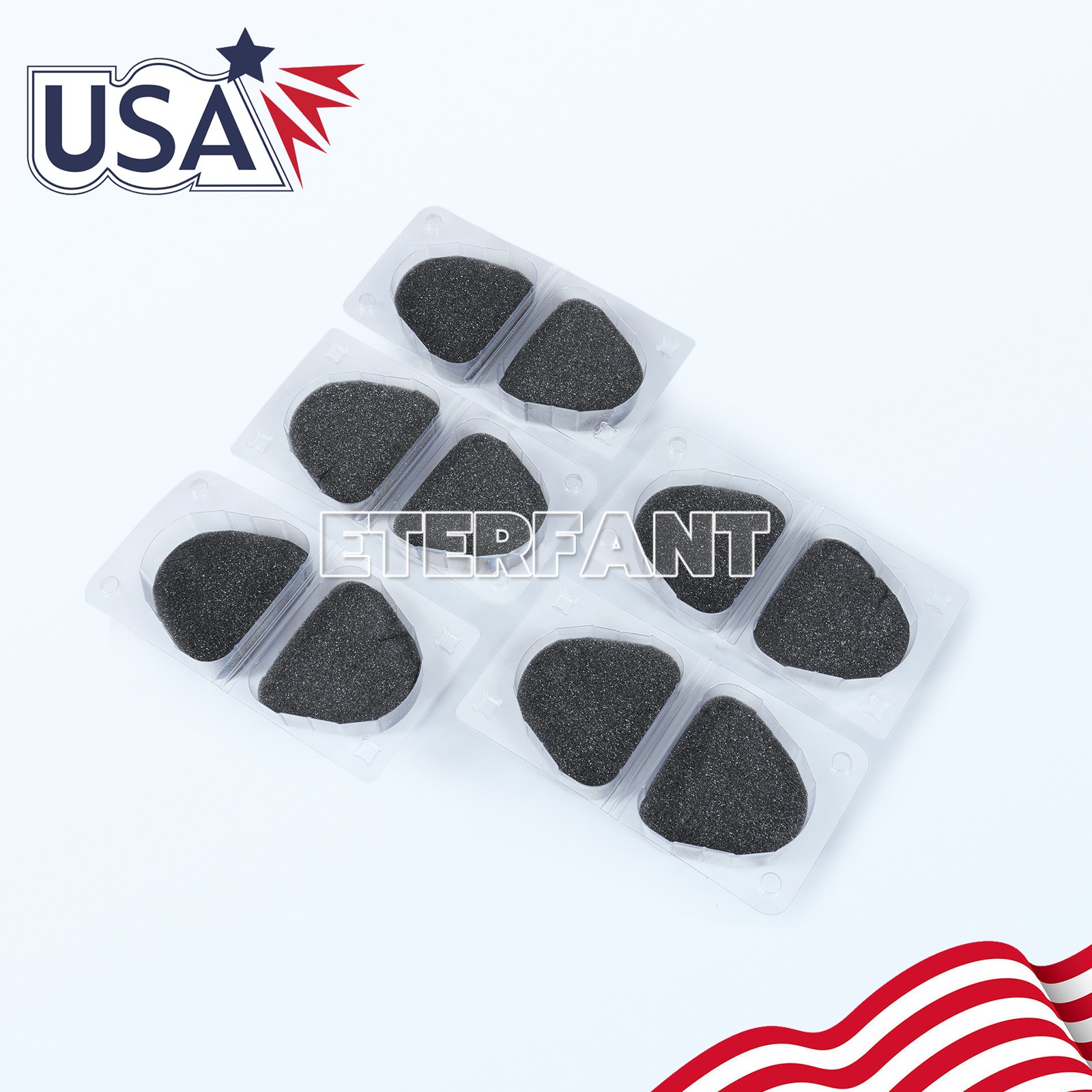300Pcs Dental Denture Transport Box Teeth Crown Veneer Storage Container Case