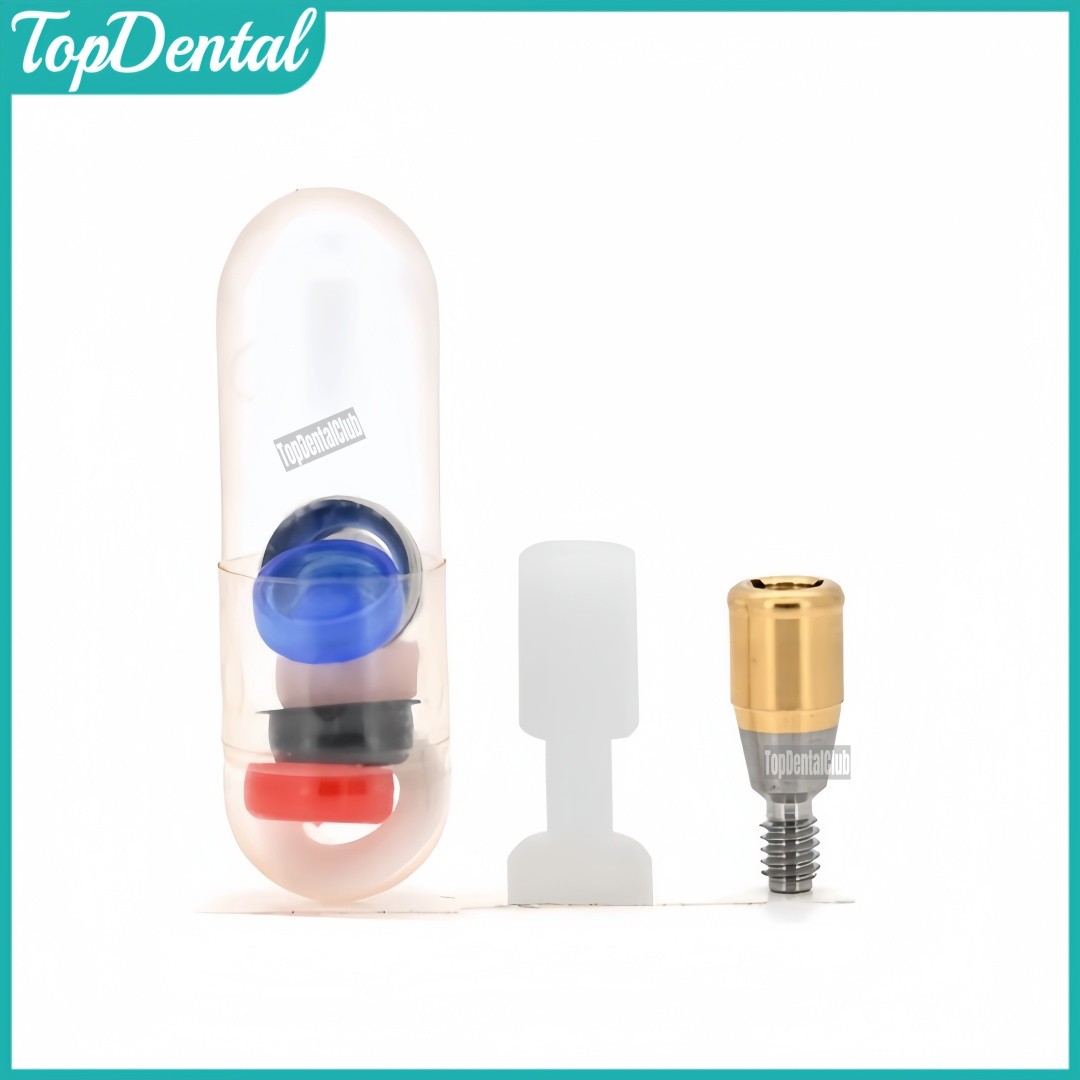 Dental Retention Cap Insertion Locator Core Tool Overdenture Abutment Fit OSSTEM