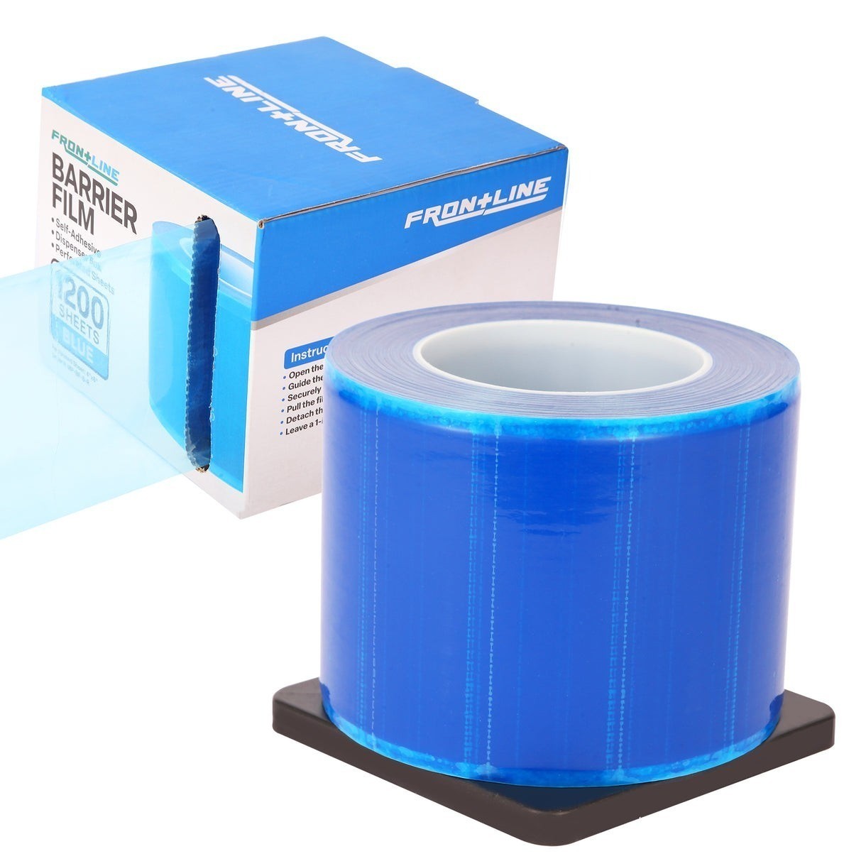 Frontline 4″x6″ Dental Barrier Film | 1200 Sheets Pink Protective Roll