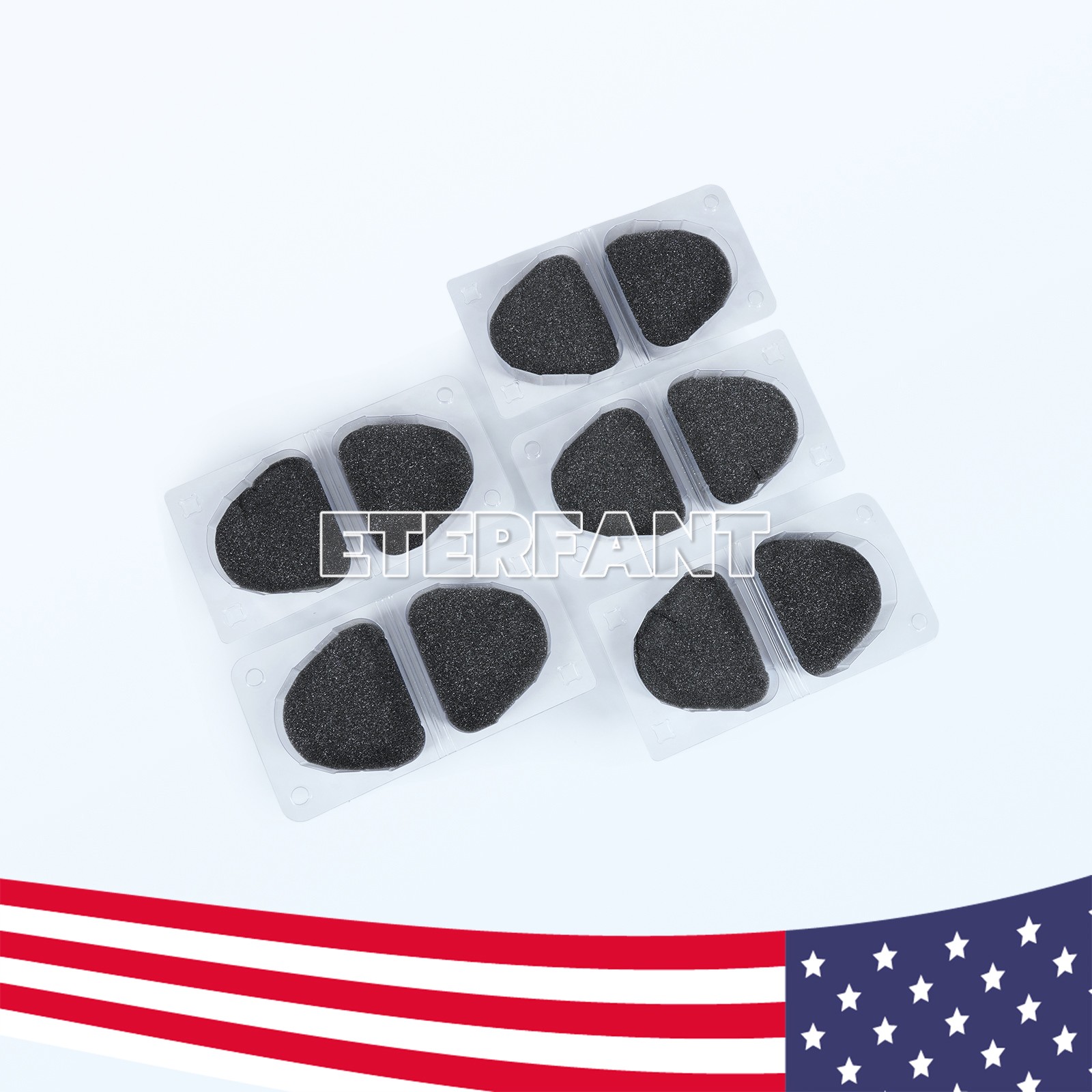 300Pcs Dental Denture Transport Box Teeth Crown Veneer Storage Container Case