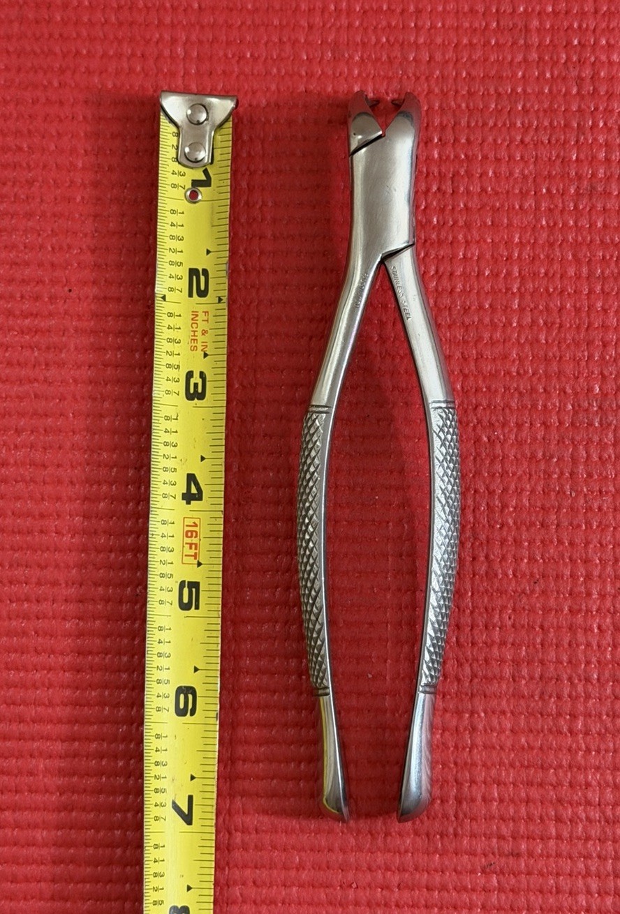 PARKELL CO. Dental EXTRACTION FORCEP NO. 3FS Stainless Steel Made In Germany