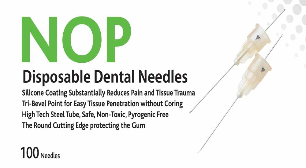 NOP – Disposable Dental Needles 30G/Long (0.3X25mm) – NOP30L