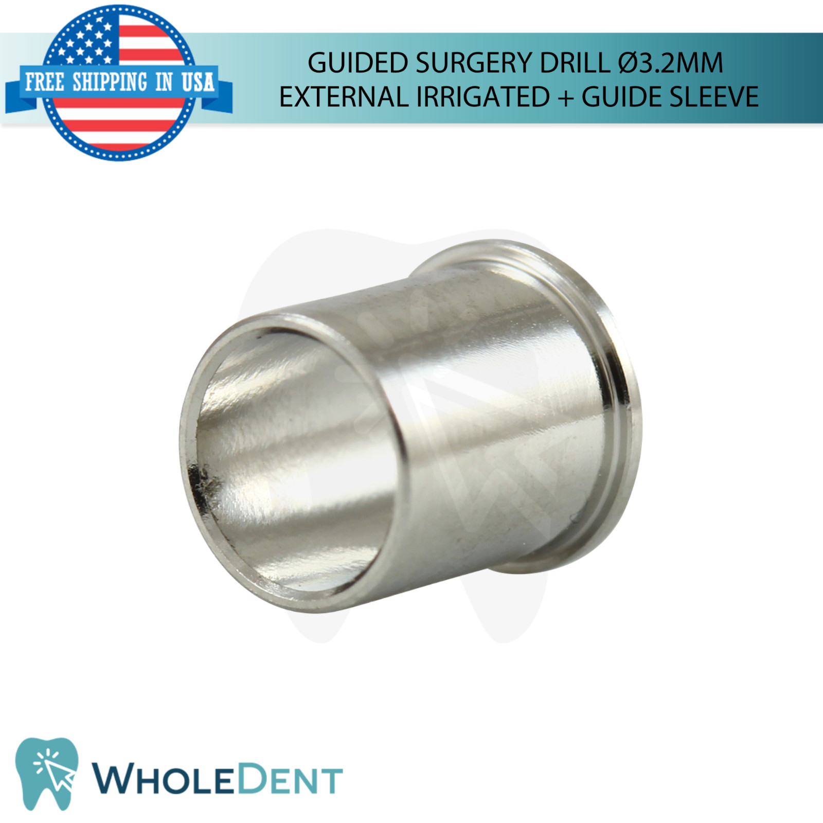 Guided Stopper Drill Ø3.2mm External Irrigated Guide Sleeve Depth Marking Tool