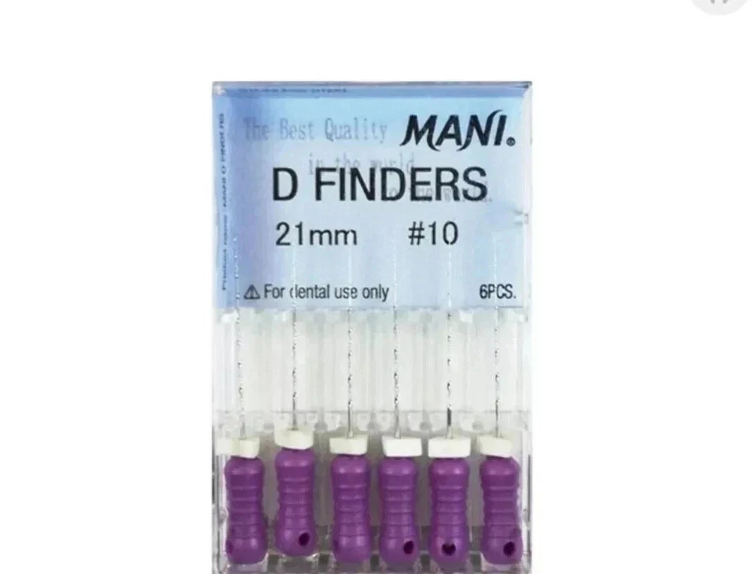 Mani D Finders Endodontic Files for Calcified Canals Dental Free Shipp