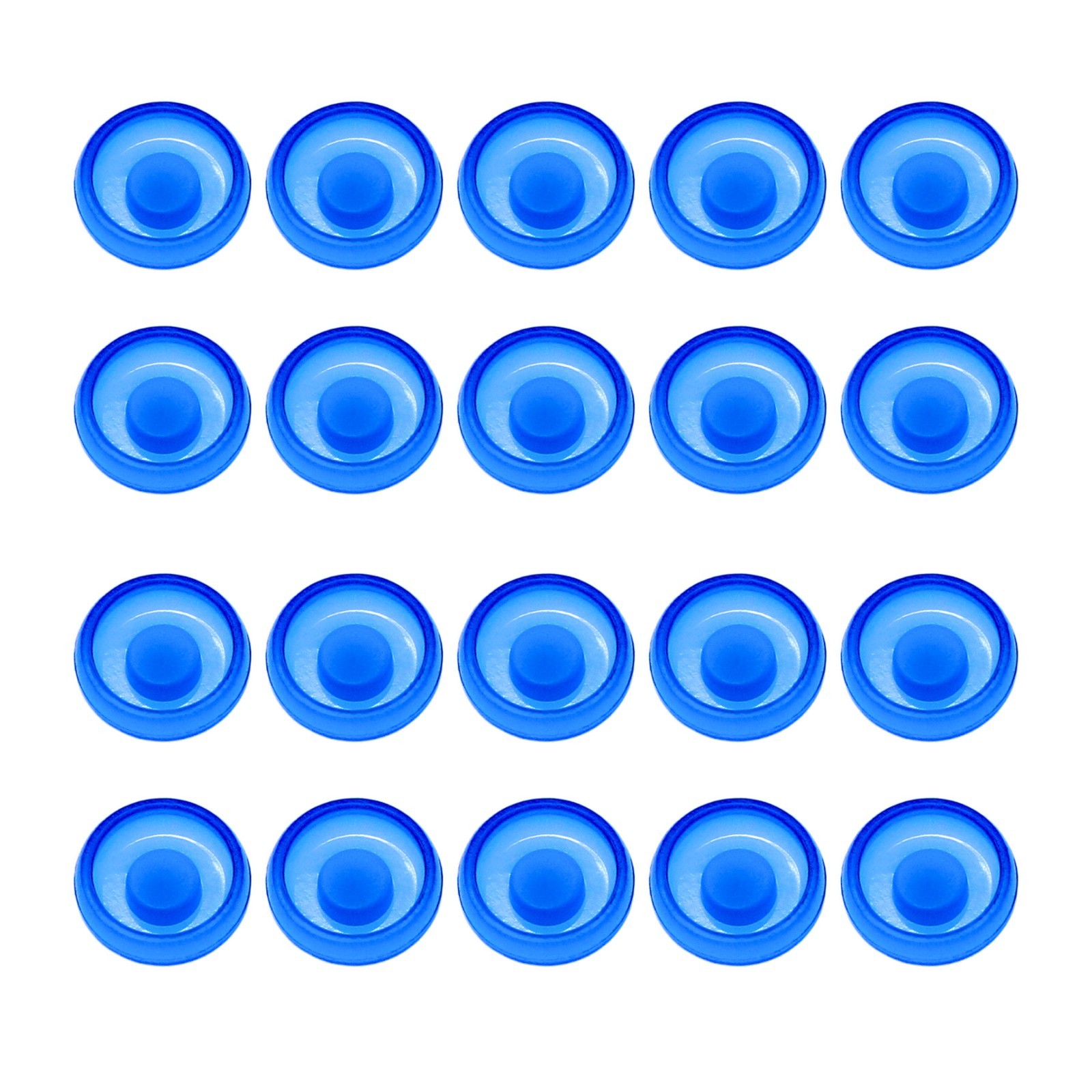 US Dental fits Zest Locator Replace Male Cap Inserts Standard Blue 1.2lbs 20Pcs