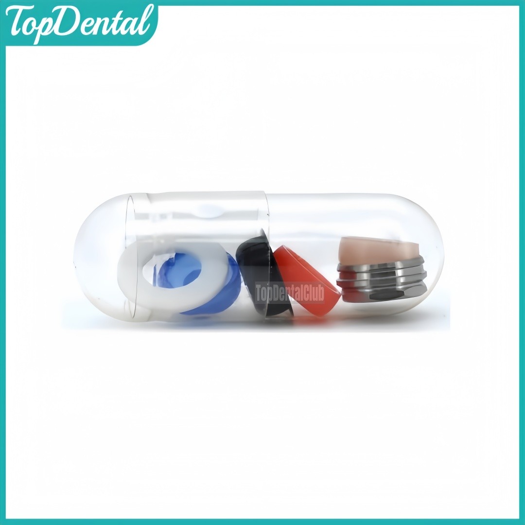 Dental Retention Cap Insertion Locator Core Tool Overdenture Abutment Fit OSSTEM