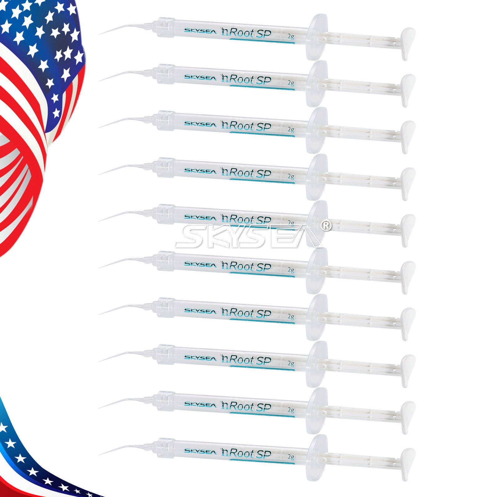 Dental nRoot canal bioceramic sealer Endo Filling Cement SP 2g Syringe + 20 Tips
