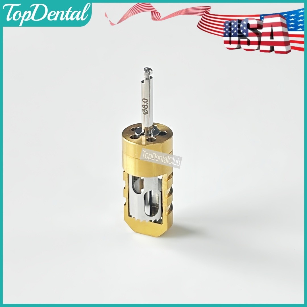 USA Dental SLT Half Moon Harvest Drill Semilunar Technique Bone Collector Drill
