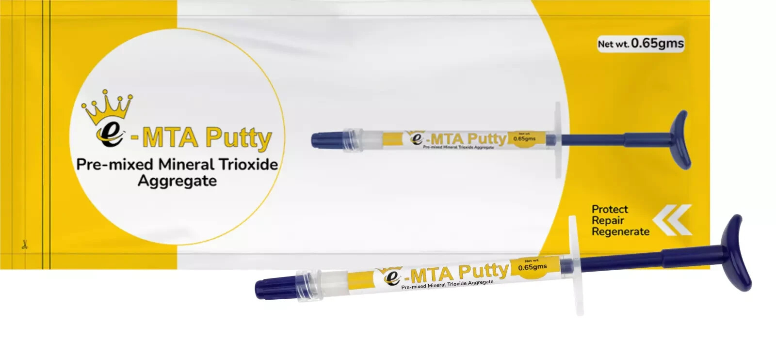 Kids-e-Dental E-MTA Putty Pre-Mixed Mineral