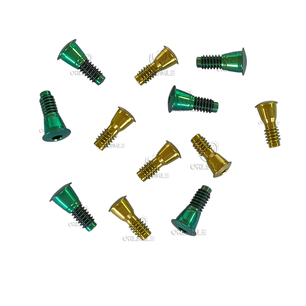 10Pcs Dental Closure Cover Screw Fits Hiossen Osstem TS Mini Regular