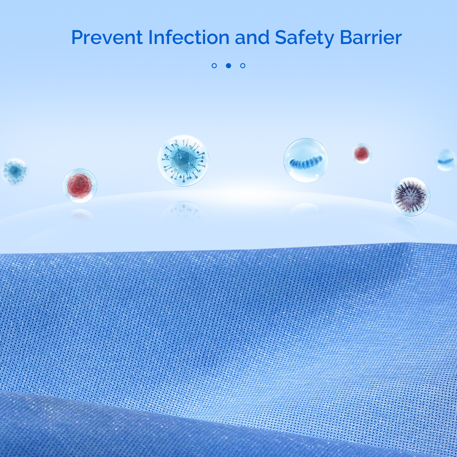 JMU CSR Sterilization Wraps Sheet 12” 15” 18” 20” 24” 30” 36” SMMS 60G