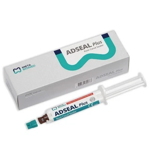Meta Biomed Adseal Plus Resin Based Root Canal Sealer 13.5g Dual Syr (Free Ship)
