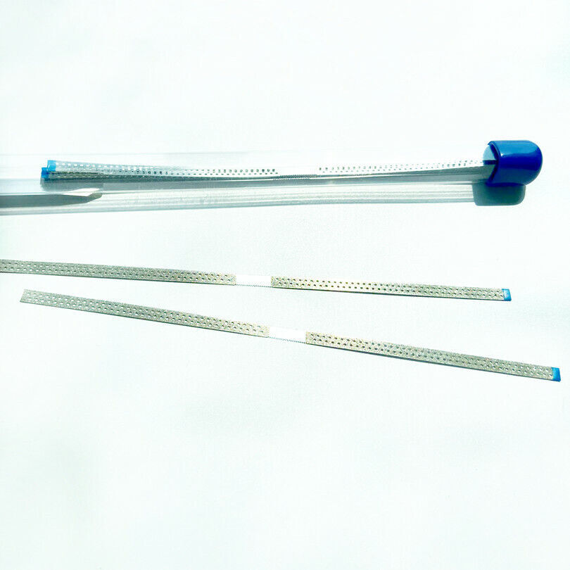 Dental Saw Diamond Polishing Finishing Strips Orthodontic IPR Strip Fine Medium