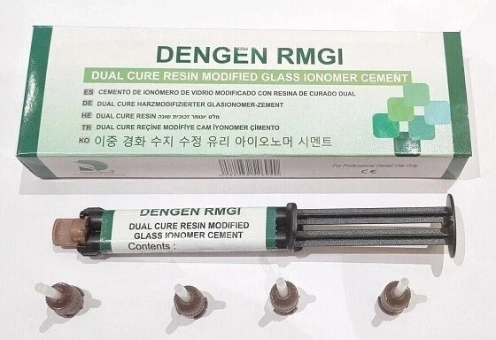 RMGI Self Adhesive Resin Permanent Cement For All Ceramic Crowns 8gm Syr Dental
