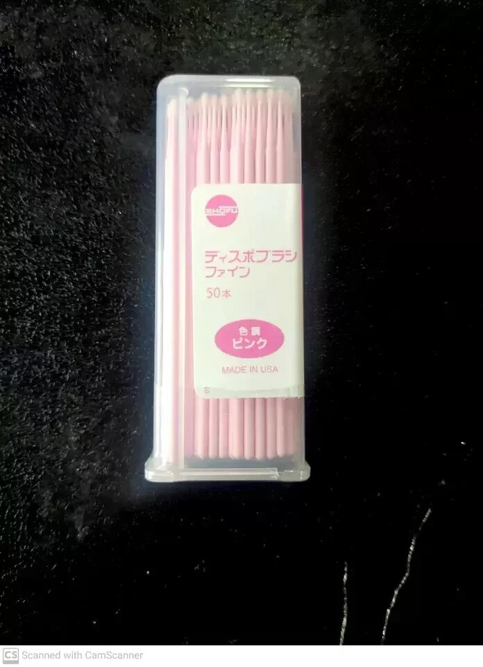 200 pcs Shofu Dental Disposable Applicator Tips Brush MADE IN USA Free Ship