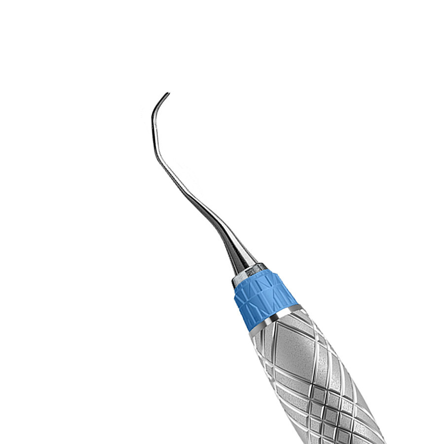 HU-FRIEDY #13/14 GRACEY CURETTE, EE2, HARMONY, BLUE ERGONOMIC HANDLE (x3)