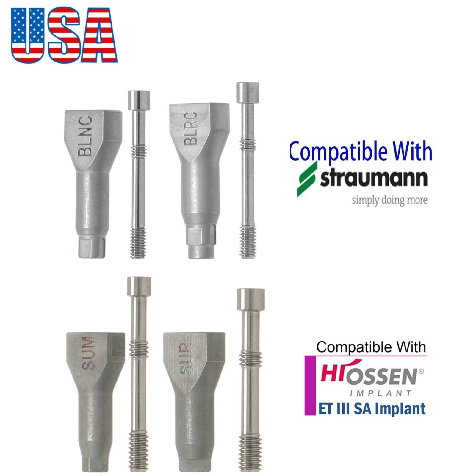 US Dental Scan Body Implant Analog for Nobel Straumann Osstem CAD/CAM Impression