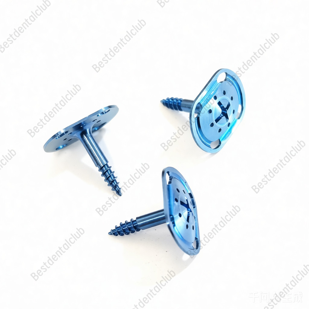 6Pcs Dental GBR Tent Screw Guide Regeneration Tent Screw Driver USA STOCK