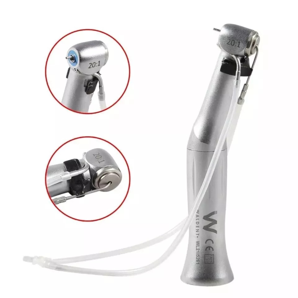 Waldent Dental Implant Contra Angle Handpiece 20:1 Single Water Spray Free Ship